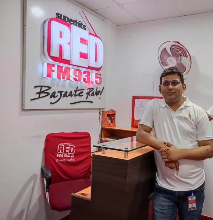Invited to 93.5 Red FM